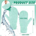 Bencailor 4 Pair Microfiber Dusting Mittens Reusable Women Cleaning Mittens - Image 3