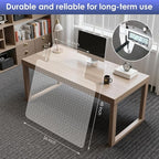 Kuyal Office Chair Mat for Carpet, 2 Pack 36x48 Clear Heavy Duty Computer Chair - Image 2