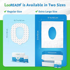 Individually Wrapped Toilet Seat Covers Disposable Flushable - Image 7
