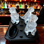 7.48inch Newly Upgraded 4-grid 3D Dinosaur Ice Tray and Covered Silicone Ice - Image 8
