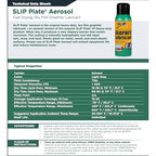 Slip Plate Dry Graphite Lubricant Spray, 12 oz Aerosol – Non-Stick, High Temp - Image 2