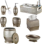Creative Scents Dublin Silver Toilet Brush Set - Image 7
