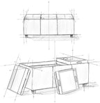 SIMPLIHOME Avalon 42 inch Wide Contemporary Rectangle Storage Ottoman in - Image 14