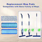 6 Pack Microfiber Cleaning Replacement Pad - Image 2