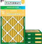 Filterbuy 16x24x2 Air Filter MERV 11 Allergen Defense Replacement, by Filterbuy