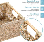 Large Wicker Basket Rectangular - Image 3