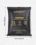 wisedry 2 x 500 Gram Rechargeable Silica Gel Car Dehumidifier, Microwave Fast - Image 8