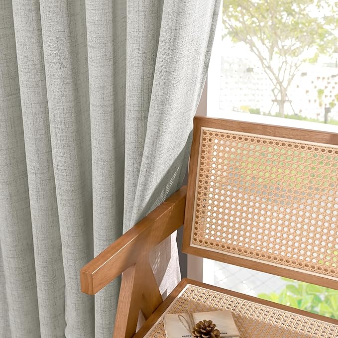 YoungsTex Linen Curtains 63 Inch Length - Image 7