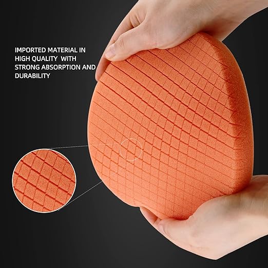 SPTA Orange Light Cut Pad, Buffing Polishing Pads, Polishing and Waxing -FPTSS3O - Image 5