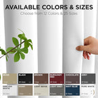 Joydeco Blackout Patio Sliding Door Curtains 84 Inches Long, Grommet Privacy - Image 7
