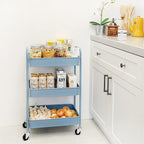 CAXXA 3-Tier Rolling Metal Storage Organizer - Image 6