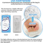 25 Gram 10 Packs Moisture Absorbers Packs, Leakproof Desiccant Dehumidifier Bags - Image 2