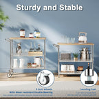 Leteuke Rolling Kitchen Carts - Image 6