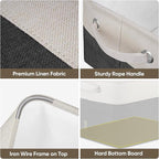 BALEINE 3 Pack Fabric Storage Bins - Image 7