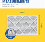 Aerostar 12x20x1 MERV 11-6 Count - Image 2