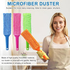 4 Pack 15 inch Reuseable Microfiber Feather Duster, Blind Duster, Gap Duster - Image 4