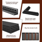 48" W Garage Shelving Heavy Duty，3000LBS Loads Adjustable Garage Storage Shelves - Image 6