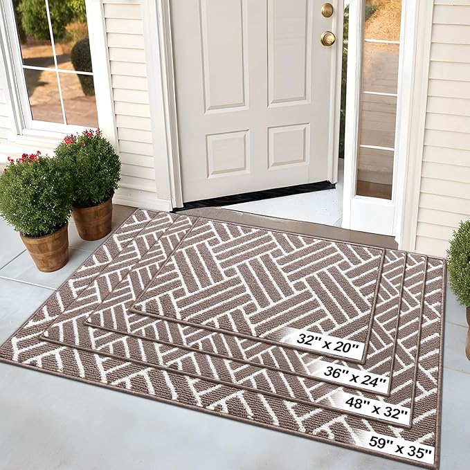 OLANLY Indoor Door Mat, 32x20 Inch, Dirt Resistant and Absorbent, Non-Slip - Image 7