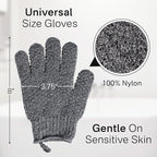 Yiclick Heavy Exfoliating Gloves, Exfoliating Body Scrubber - Image 8
