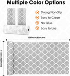 Drawer and Shelf Liner for Kitchen Cabinets Non-Adhesive, Non-Slip Cabinet - Image 9