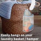 3Pcs Hanging Laundry Bags for Socks - Image 2