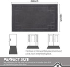 BEQHAUSE Door Mat 36" x 60", Non-Slip Door Mats Indoor Entryway Rugs Washable - Image 2