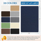 Canvas Patch 5.5 x 8 Inches 6Pcs Self-Adhesive Waterproof Canvas Patch Kit - Image 3