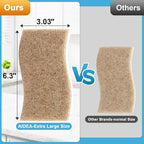 AIDEA XL Sponges Kitchen, Non-Scratch Scrub Sponge, Large Natural Sponge - Image 2