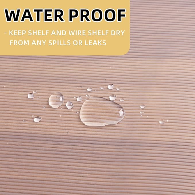Shelf Liners for Kitchen Cabinets Non-Adhesive & Washable, Non Slip Cabinet - Image 7
