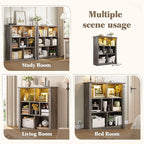 EnHomee 7 Cube Bookshelf Cubby Storage Organizer - Image 9