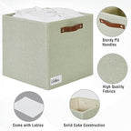 Collapsible Fabric Storage Cube Bins - Image 3