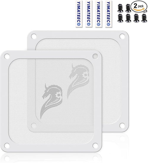 140mm Fan Filter PC Dust Filter Computer Fan Grills Dust Mesh Magnetic Frame PC by YIMATEECO