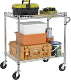 Finnhomy 3 Tier Heavy Duty Commercial Grade Utility Cart - Image 4