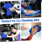 Tanlade Microfiber Cleaning Cloth 6"x6" Cleaning Rags Reasonable Kitchen Towels - Image 7