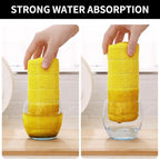 Homaxy 100% Cotton Terry Kitchen Towels, Checkered Designed, Soft and Super - Image 3