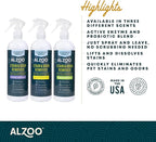 ALZOO Stain & Odor Remover, Quickly Lifts & Dissolves Pet Stains & Helps - Image 3