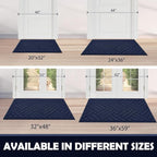 Door Mat Indoor Doormat, Entryway Rug Door Mats Non-Slip Rubber Backing - Image 2