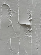 NANKAI Hand Painted Grey and White art Canvas Paintings Minimalist Abstract Oil - Image 2