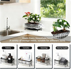 Kavciva Sink Caddy Sponge Holder, 304 Stainless Steel Dish Brush Holder - Image 7