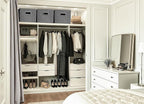 DECOMOMO Storage Bins for Shelves Robust Fabric Closet Bins for Shelves Toy - Image 2