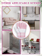 Patelai 3 Pairs Microfiber Plant Dusting Gloves Leaf Cleaning Gloves - Image 7
