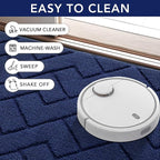 hicorfe Indoor Door Mat, Non Slip Door Mats, Absorbent Resist Dirt Entrance - Image 7