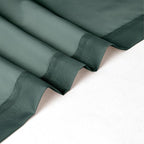 Chyhomenyc Hunter Green Sheer Curtains 63 Inch Length 2 Panels, Rod Pocket - Image 5