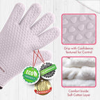 KITCHEN PERFECTION XL Silicone Smoker Oven Gloves - Image 9