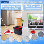 4 Pack Spin Mop Replacements Head Compatible - Image 2