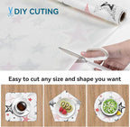 Shelf Liner 18" W x 288" L Non Adhesive Kitchen Drawer Liner, Waterproof Shelf - Image 5