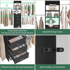 96'' Closet Organizer System - Image 6