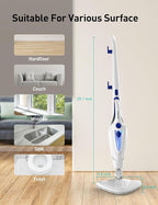 12-in-1 Steam Mop, Fast 15-Sec Heat-Up, 1500W Detachable Handheld Steam Cleaner - Image 6