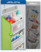 JARLINK Over The Door Organizer, 5 Shelf Door Hanging Organizer - Image 4