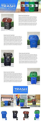 Outdoor Trash Can Cover Odor Eliminating Bag - Image 9